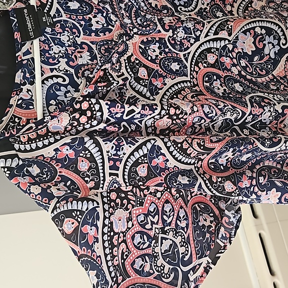 Liz Claiborne short sleeve Top 2X - Picture 2 of 7